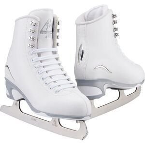 Jackson Ultima Women's Ice Skates with Mark I Blade, Medium Width, White, Size 3